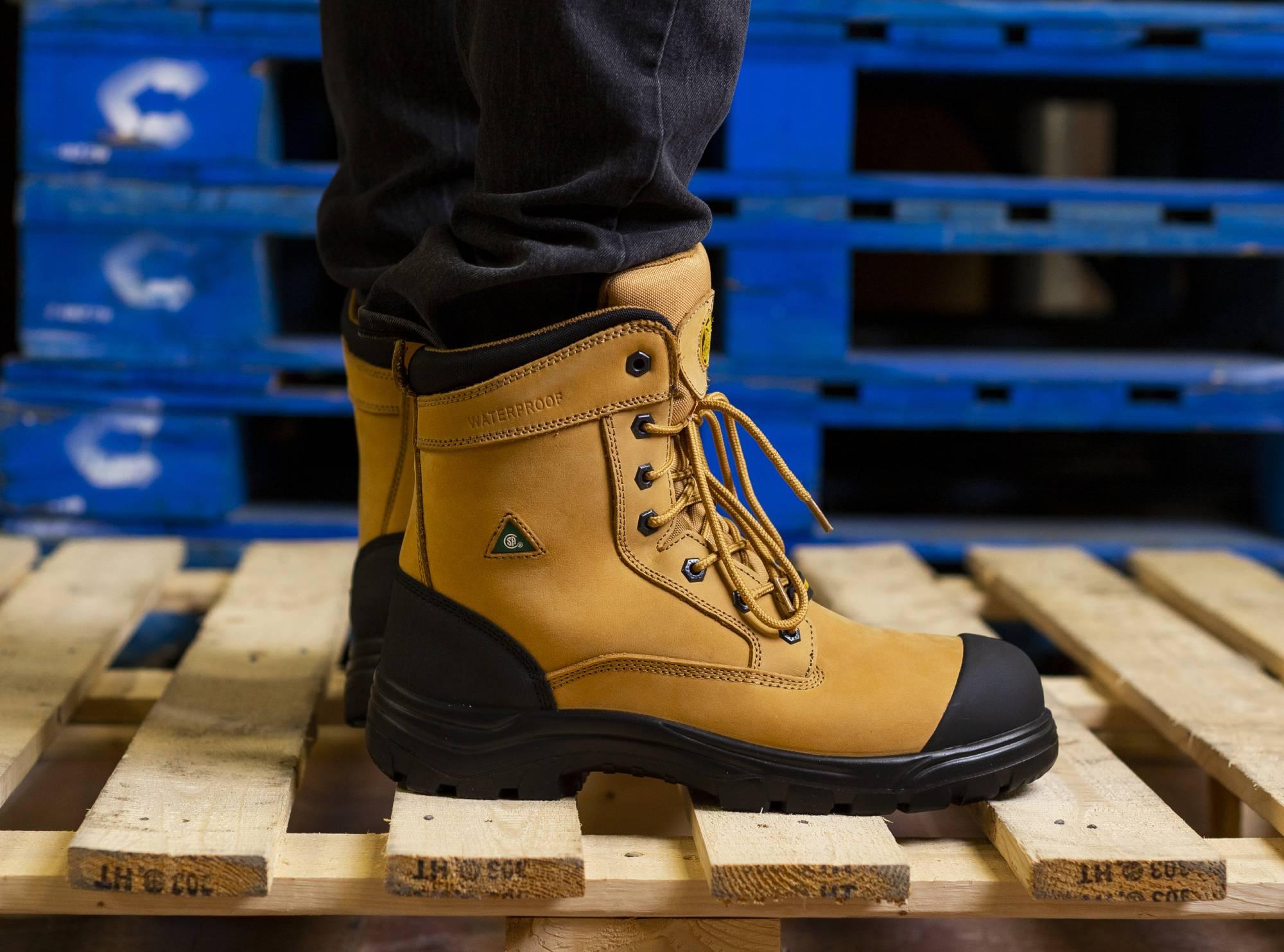 8 Inch Work Boots - MooseLog